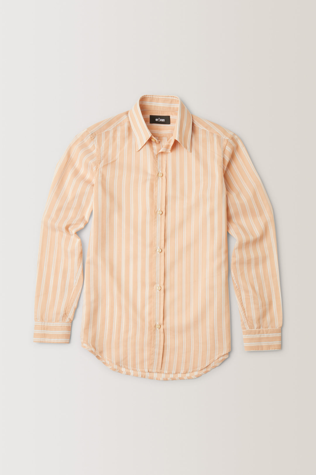 Chemise Erevan • Pastel orange | Chemise pour homme Erevan