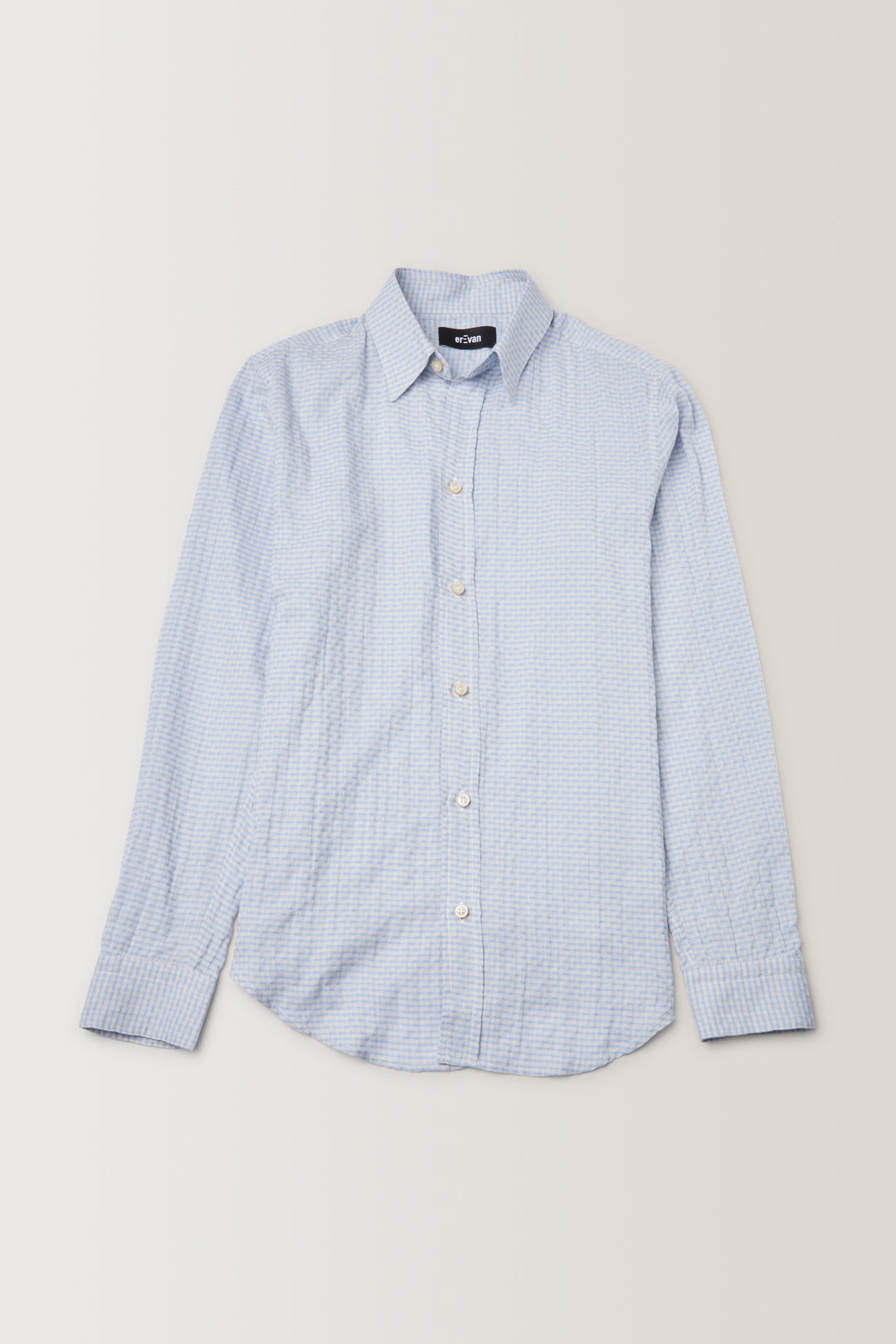 Chemise Erevan • Vichy bleu | Chemise pour homme Erevan