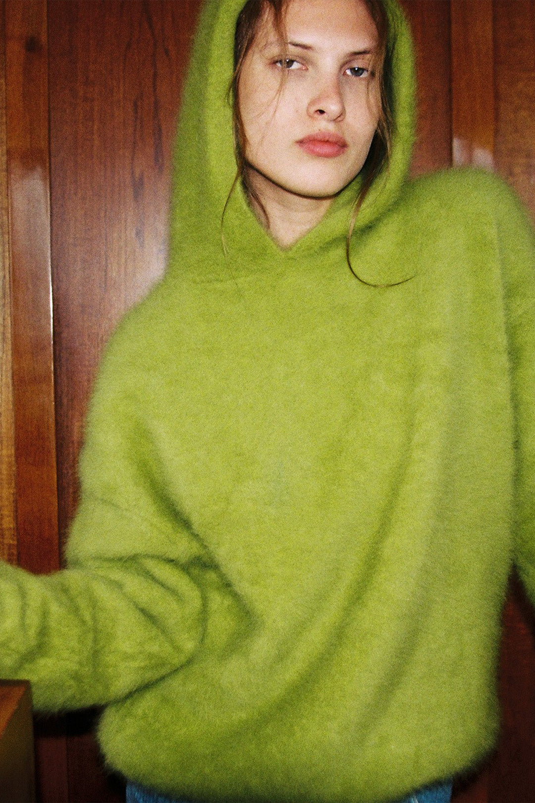 HOODIE FUJI VERT