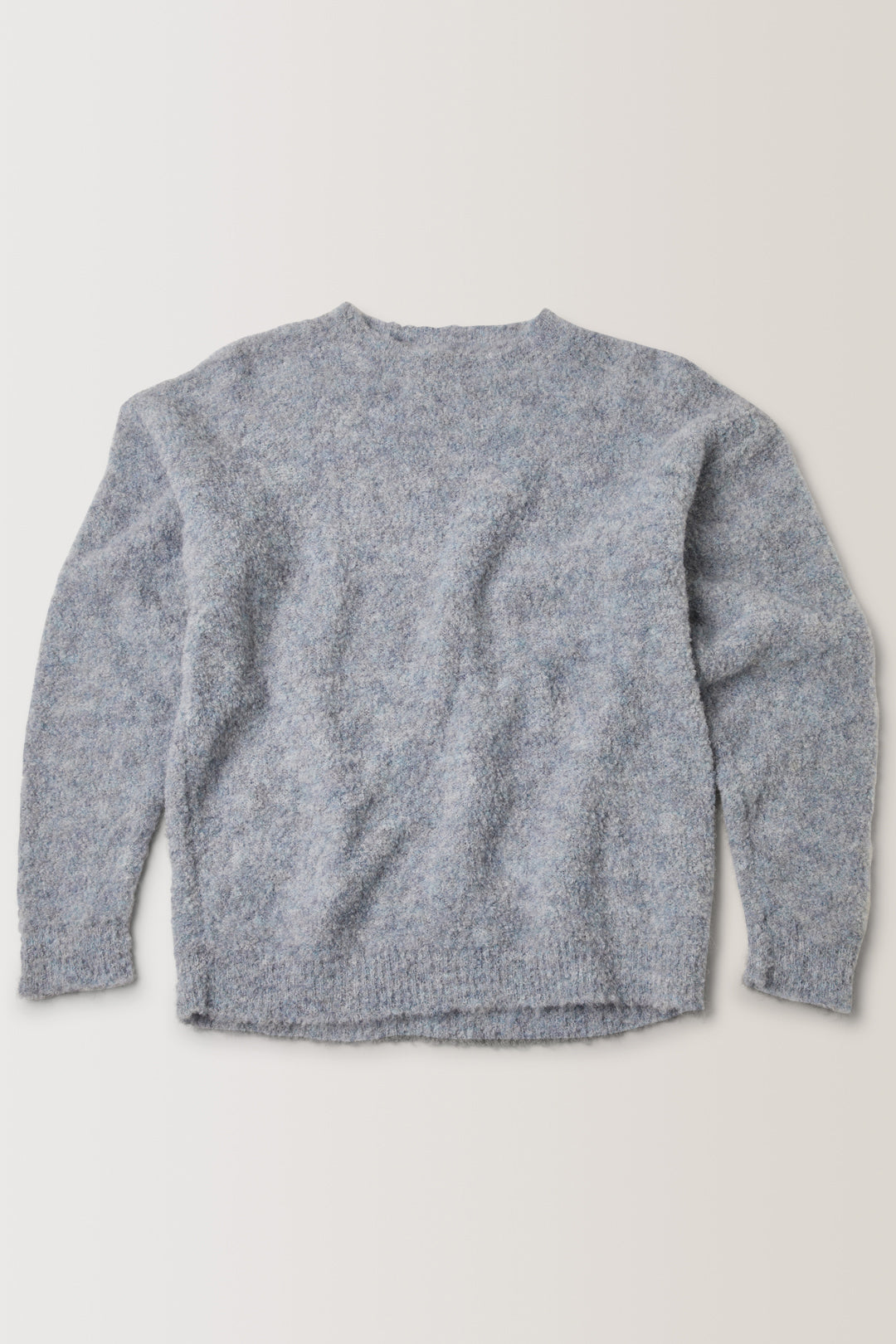 Crewneck Cabine • Azur | Pull en laine d'alpaga pour homme Erevan