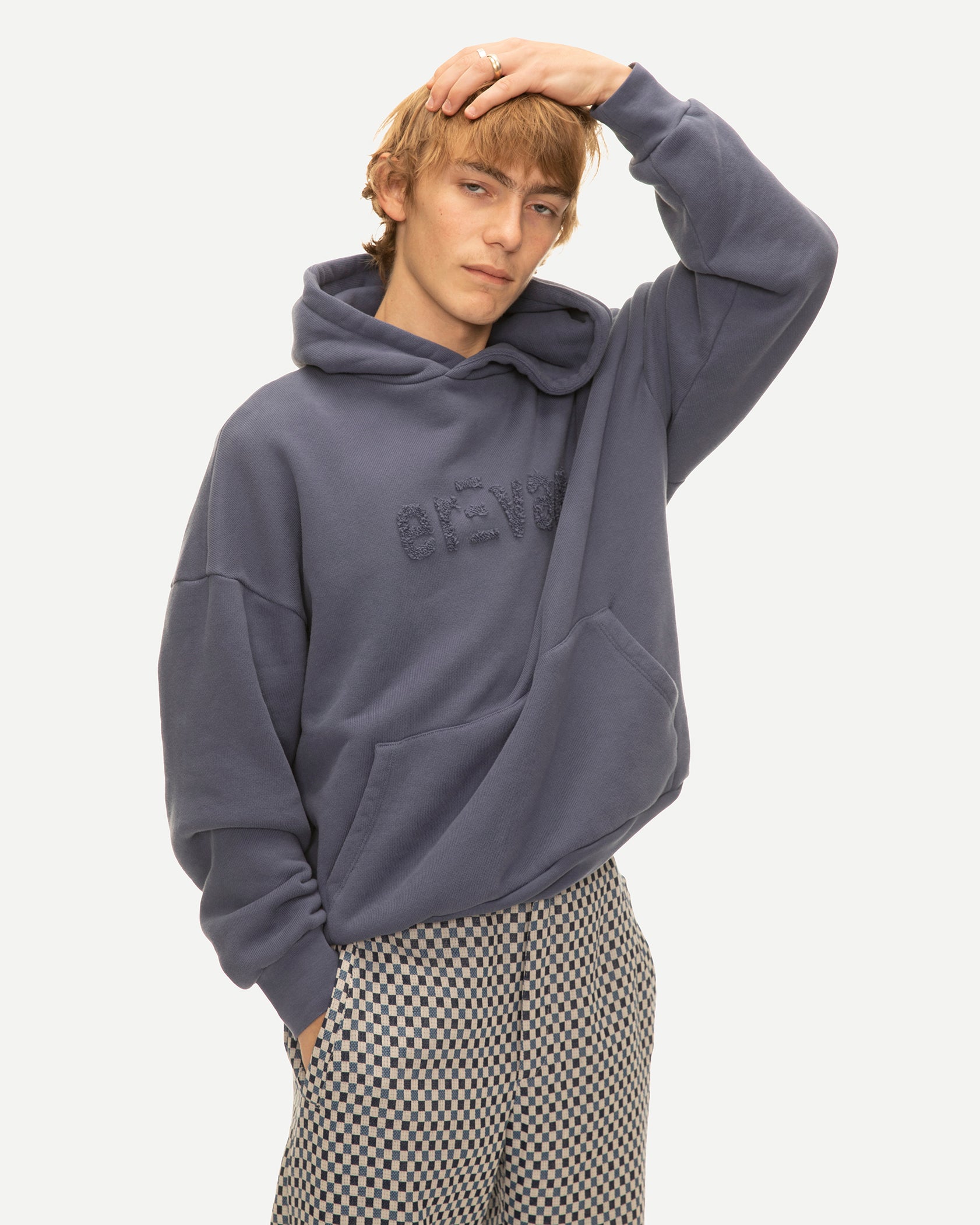 EREVAN BRAND - EREVANOFFICIEL - EREVAN VETEMENTS - EREVAN SAINT-TROPEZ - EREVAN STORE - EREVAN - HOODIE EREVAN - HOODIE  SWEAT - BLEU MARINE - NAVY