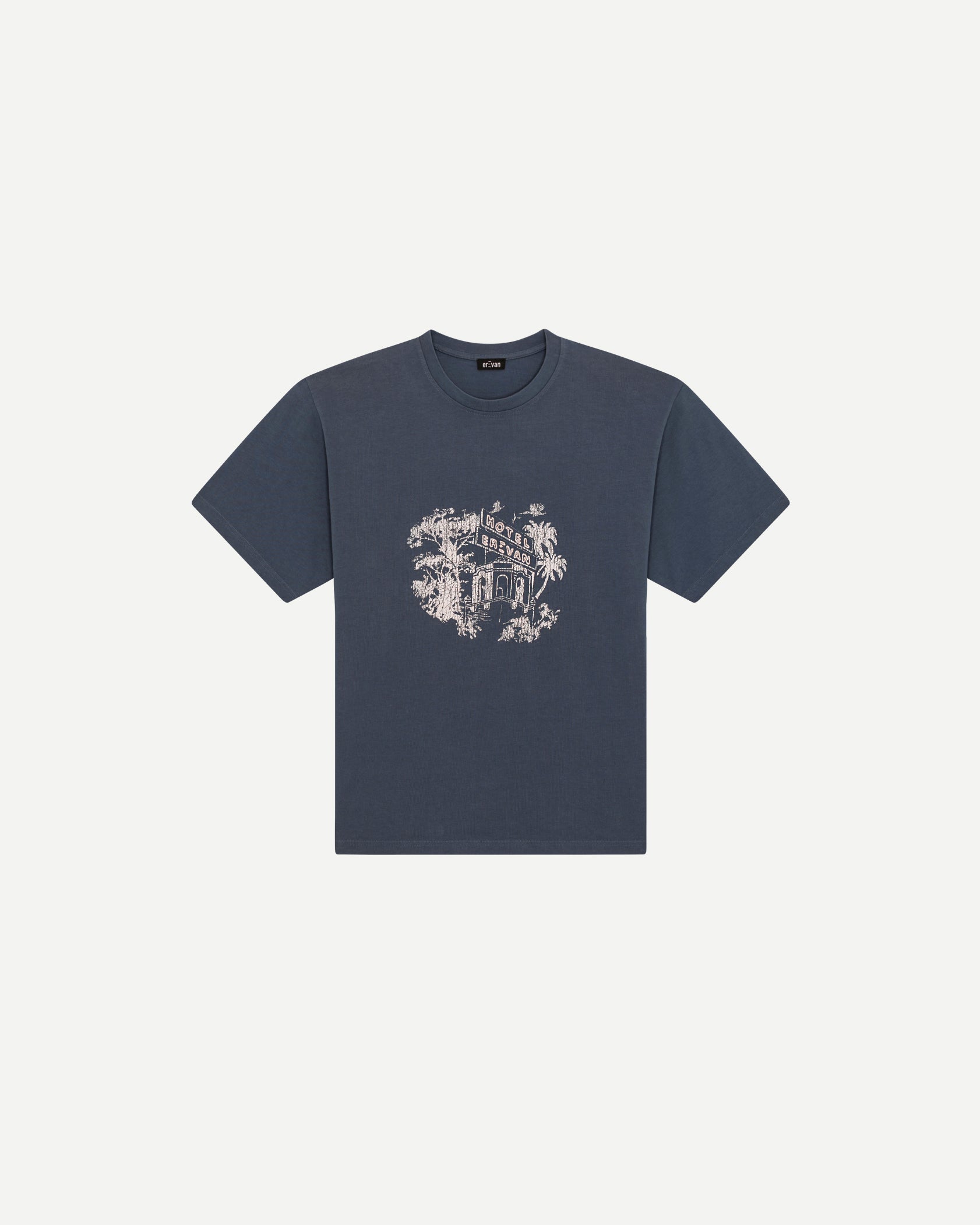 EREVAN BRAND - EREVANOFFICIEL - EREVAN VETEMENTS - EREVAN SAINT-TROPEZ - EREVAN STORE - TEE SHIRTS - COTON - HOTEL EREVAN - NAVY - PORTUGAL